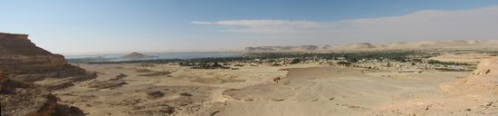 Oasenort Baheidati ganz im Norden der Oase Siwa - 
 29° 16' 16.74" N /  25° 19' 19.10" O