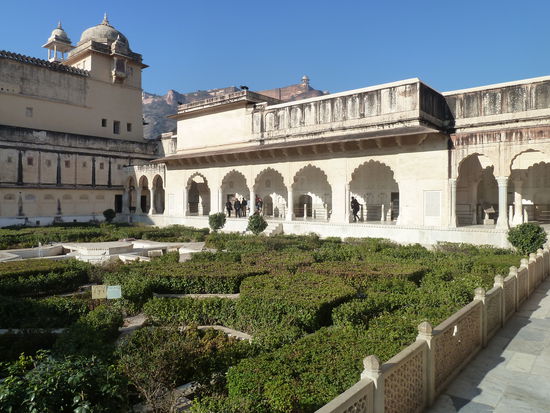 zweiter Innenhof mit den Privatgemächen der Herrscherfamilie