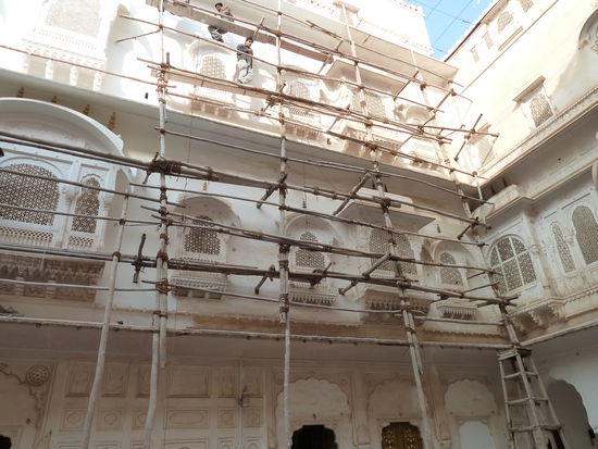 indischer Gerüstbau