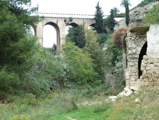 hier endet unser Versuch durch die Schlucht zu wandern