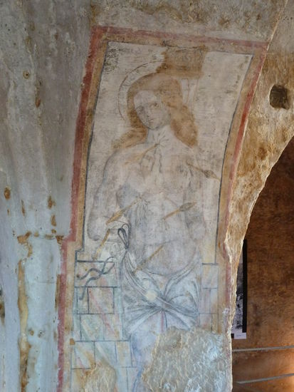 Votivbild für die Madonna von Picciano aus dem 18. Jh.