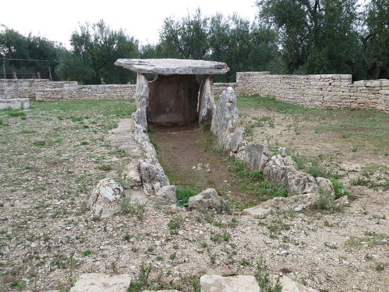Dolmen di Chianca bei Bisceglia - 41°11'38,64" N/ 16°29'14,23"