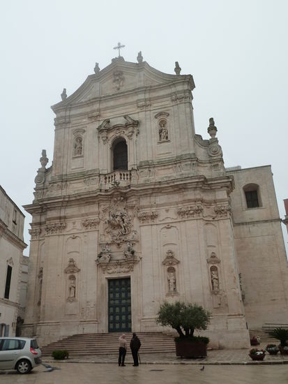Barockfassade der Chiesa di San Martino - 18. Jh.