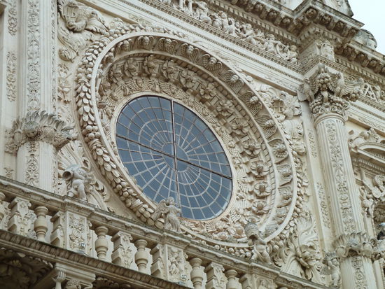 Fensterrosette von Santa Croce