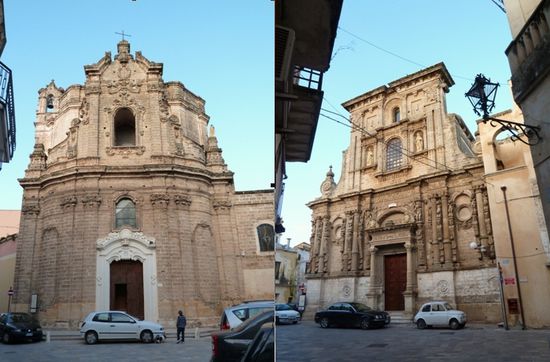 die ersten beiden barocken Kirchen in der Altstadt