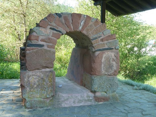 Nachbildung der röm. Wasserleitung von Ruwer nach Trier