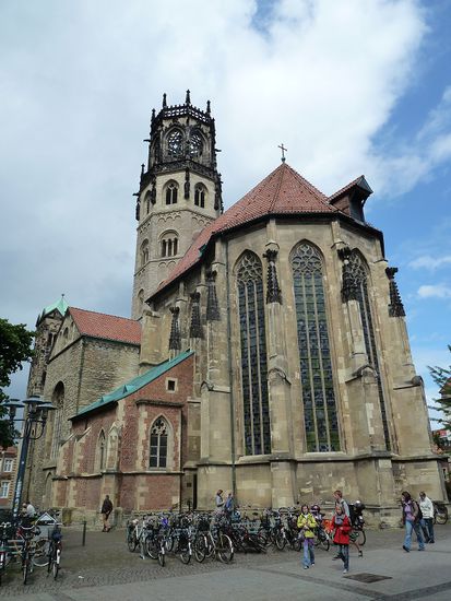 Kirche am Ende der Ludgeristr.