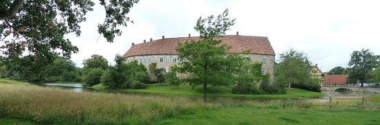 Schloß Burgsteinfurt - auf einer Insel in der Aa gelegen