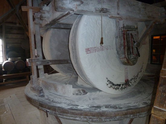 das Mahlwerk begegnet uns später auch wieder in der Ölmühle