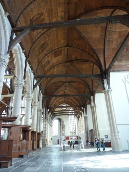 die fantastische Holzdecke