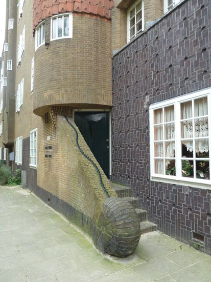 und originelle Blockeingänge