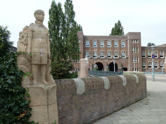 Rückseite des Amsterdamer Lyceum