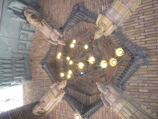 Decke des Eingangsbereiches