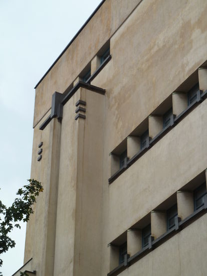 sparsame Fassadendekoration