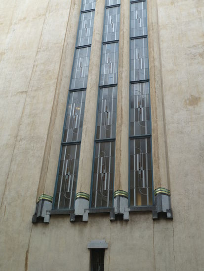 Treppenhaus von außen