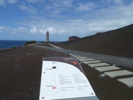 Leuchtturm des Capelinho