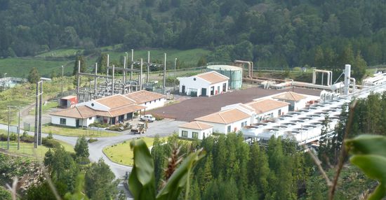 geothermische Station