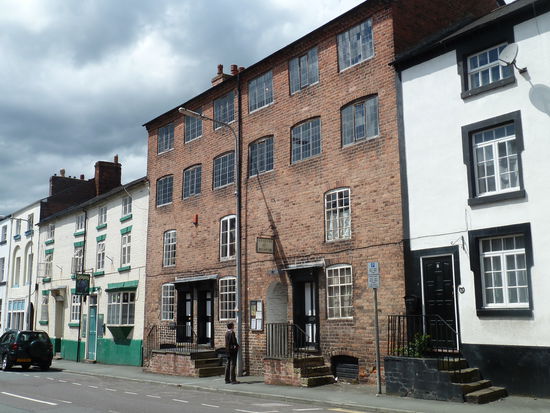 Haus einer alten Weberwerkstatt heute: