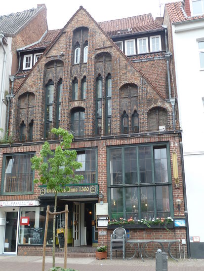 Gildehaus aus der 1. Hälfte des 15. Jahrhunderts.