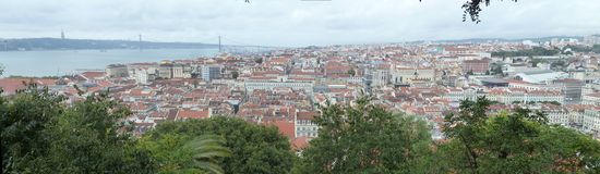 Panorama vom Castelo Sao Jorge