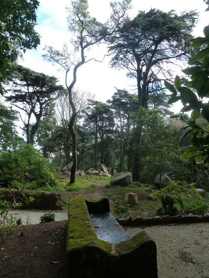 Durch den Parque de Pena zum verspielten Schloß