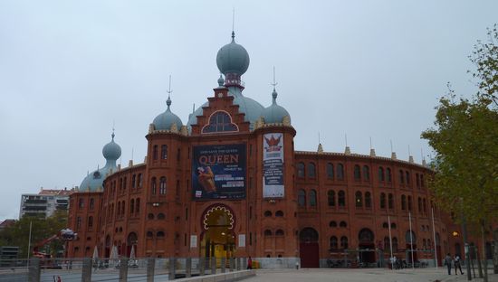 neuerbaute Stierkampfarena