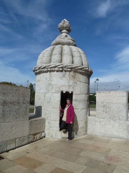 Miniaturturm mit Kuppeldach nach maurischem Vorbild (Vedette)