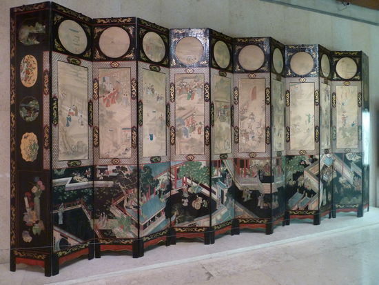 Paravent aus China