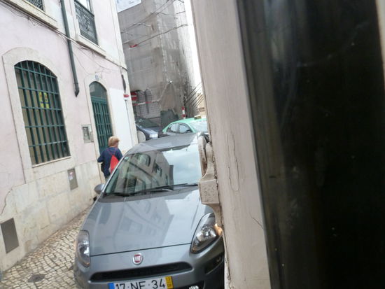 bisweilen ist es Zentimeterarbeit