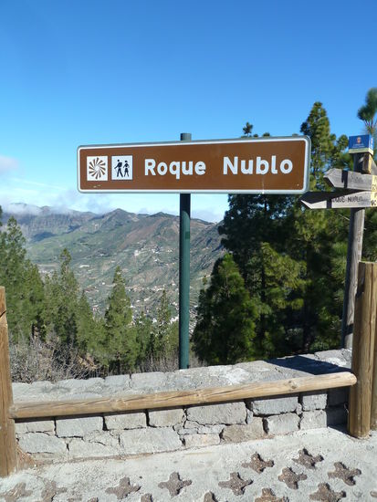 Roque Nublo - Wahrzeichen Gran Canarias - obwohl nicht die höchste Erhebung