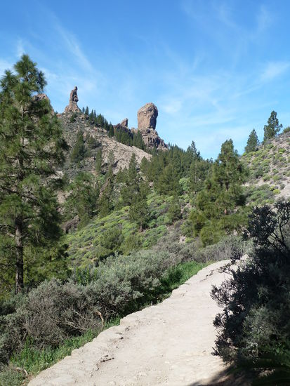 am Anfang des Aufstiegs