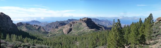 Panorama auf halber Höhe