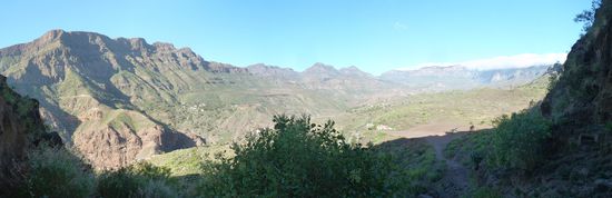 Blick vom Durchbruch auf der Westseite