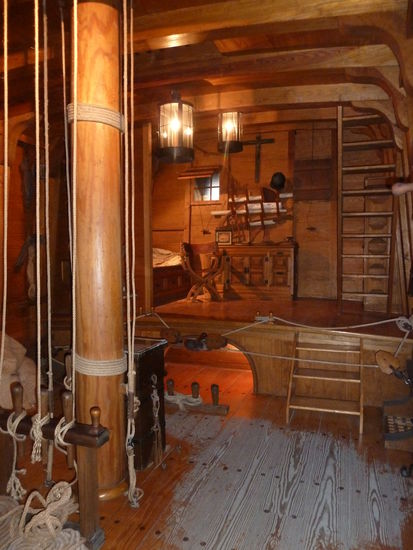 Kapitänskajüte von Kolumbus