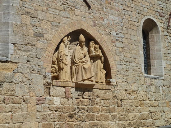 Figurengruppe an der Piazza San Giovanni