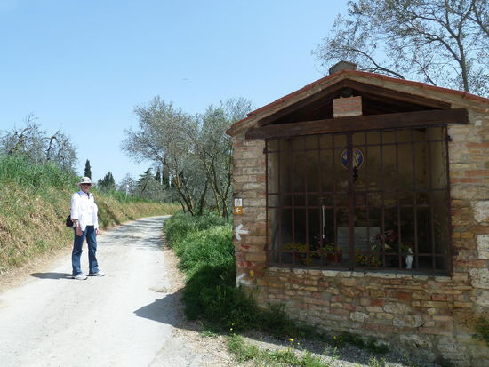 Startpunkt San Luzia - süflich von San Gimignano