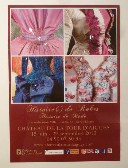 Die Ausstellung der Roben ist nur temporär - aber sehr informativ und interessant