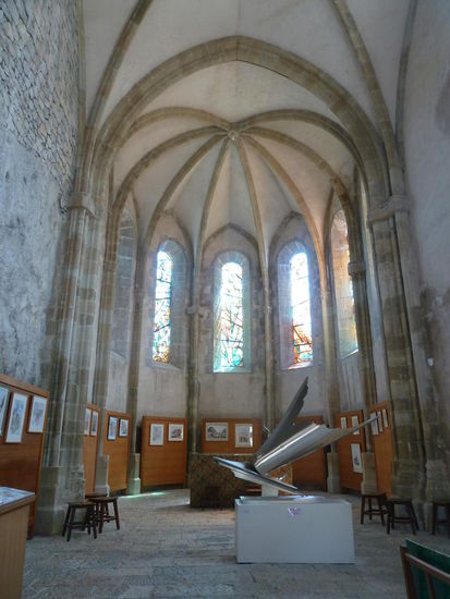 moderne Glasfenster von Claude Courageux -