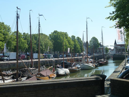 Binnenhafen mit Zuidhavenpoort
