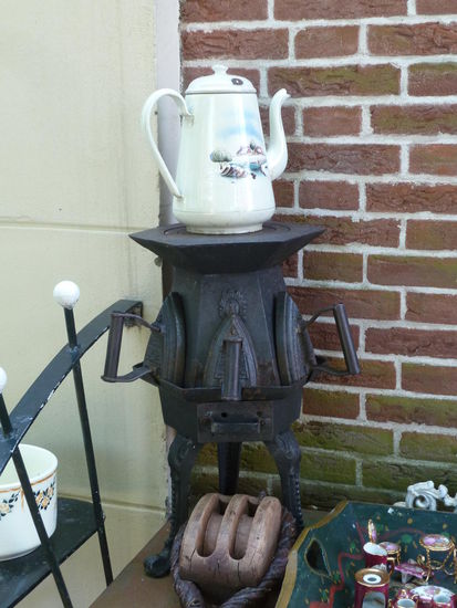 Entrée eines Antiquitätenhändlers