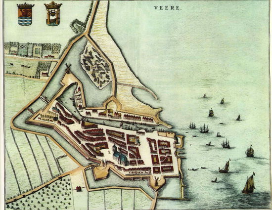 Karte von 1652