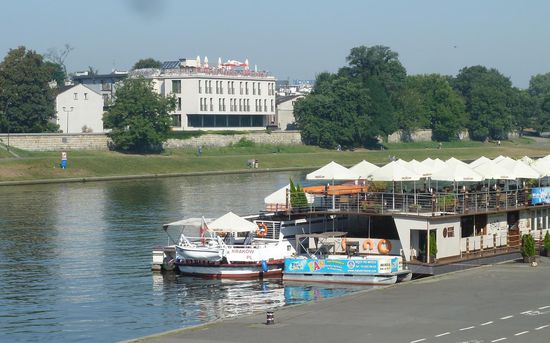Hotel Poleski am südlichen Weichsel-Ufer