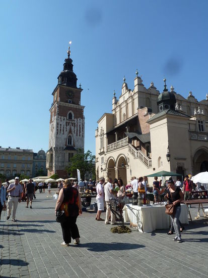 der schiefe Turm von Krakau