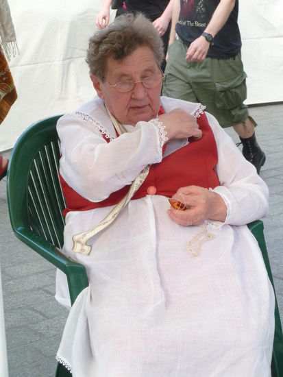 altes Handwerk - Klöppeln