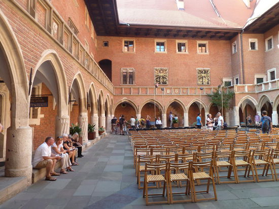 Innenhof des Collegium Maius