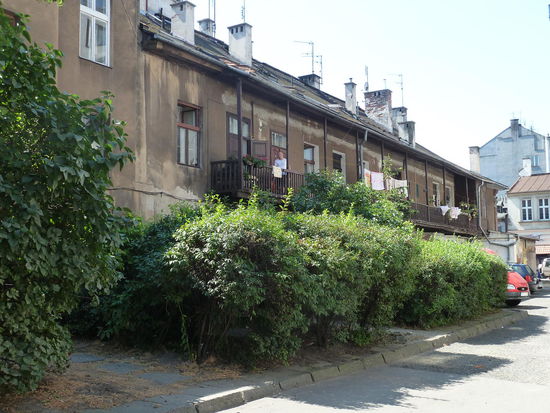 diese Gebäude könnten aus der Ghettozeit stammen