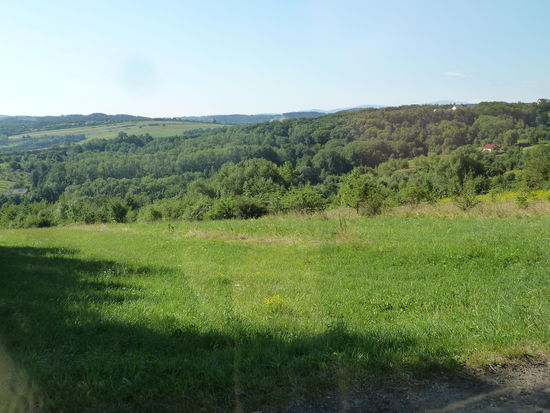 Überlandfahrt mit einem Minibus