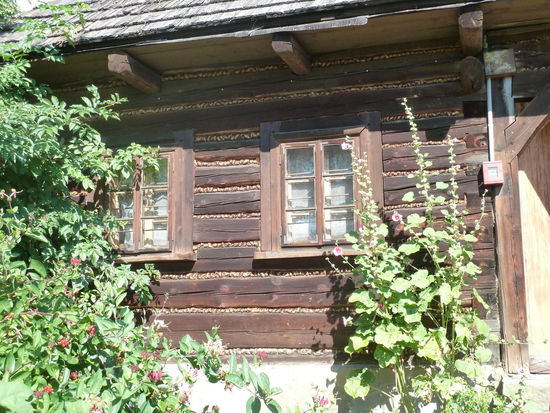 der Museumsbau selbst ist ein solcher Holzbau