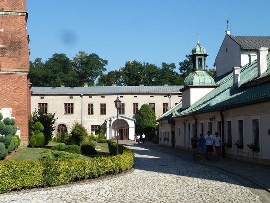 nicht zu besichtigen - da Klarissenkloster
