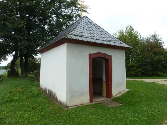 Die Feldkapelle an der Straße nach Schüttersmühle